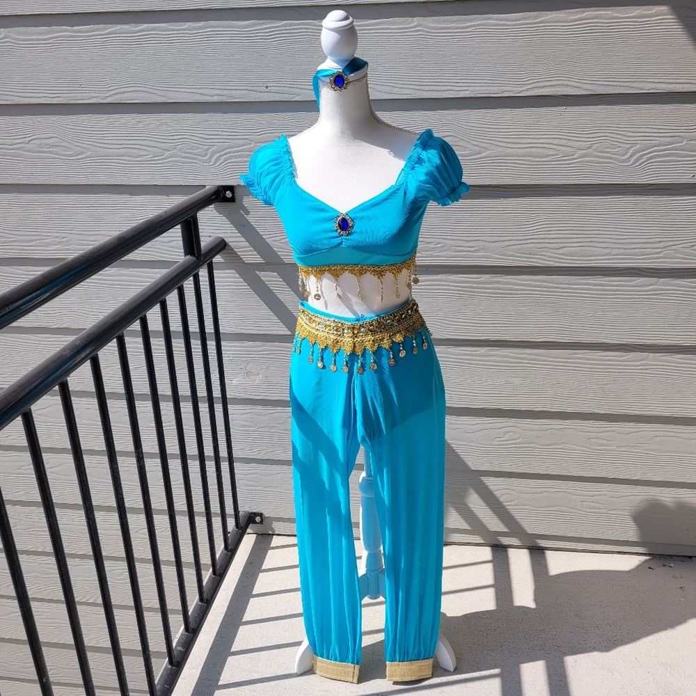 Princess Jasmine ✨ Leg Avenue Turquoise Costume Set